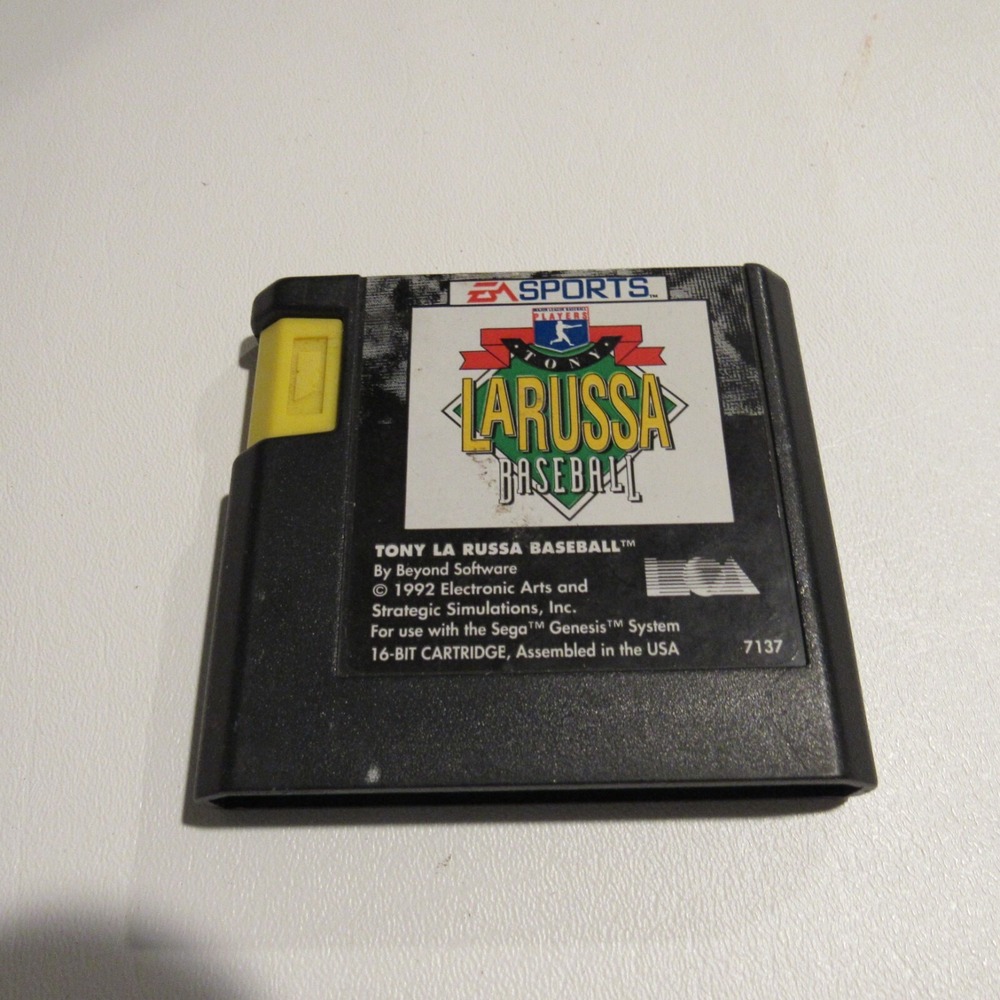 Tony La Russa Baseball‎ (Sega Genesis, 1993)
